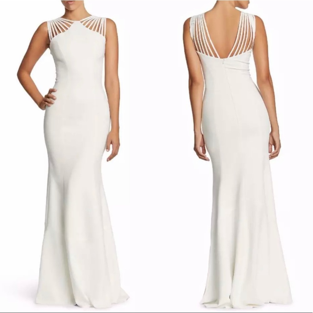 Dress The Population Strappy Maxi Sheath Dress - Picture 1 of 5